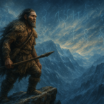 Ötzi mit ChatGPT für Janus Zeitstein